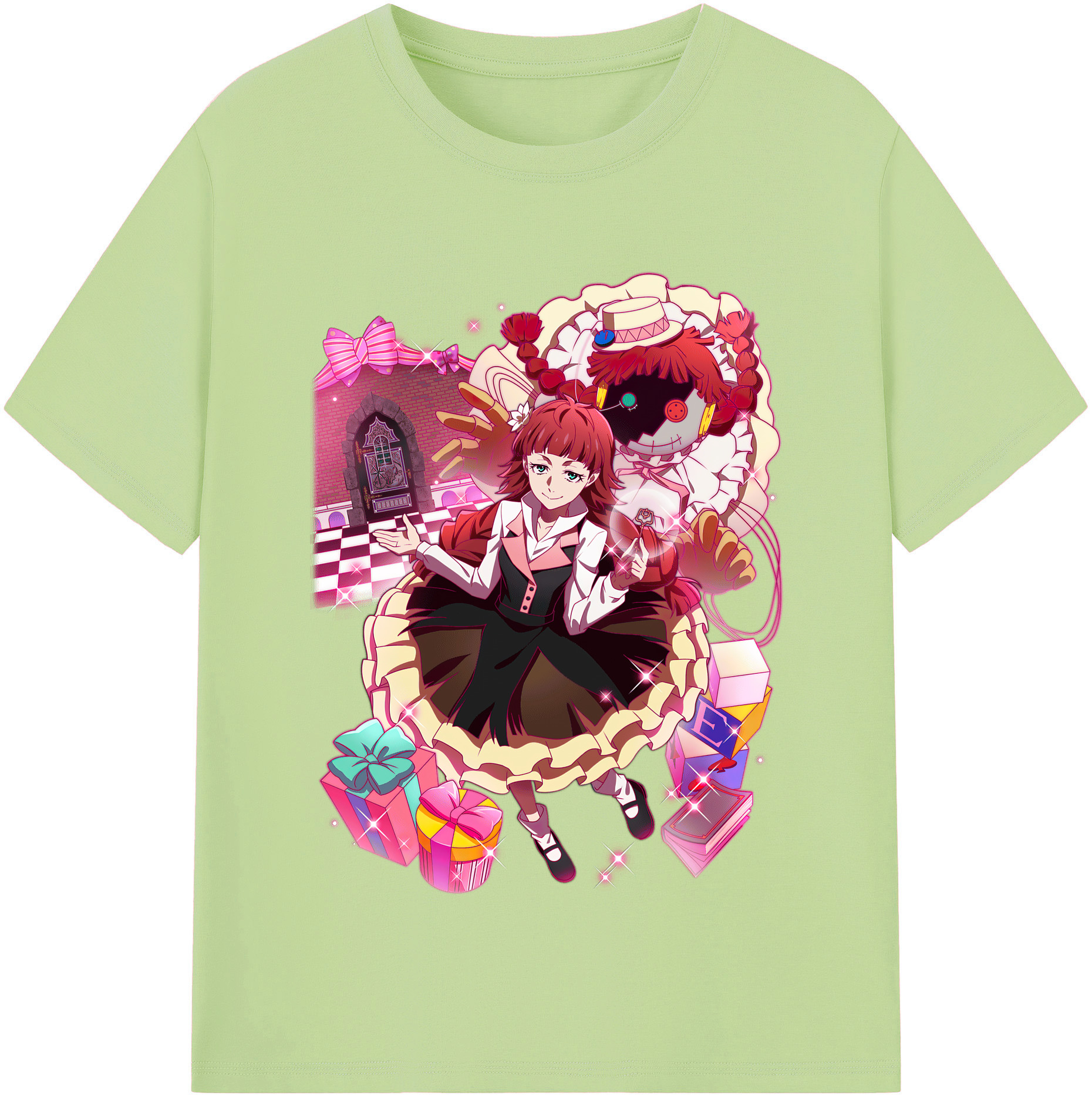 （画像用） 文豪ストレイドッグス Bungo Stray Dogs 綿100％半袖Tシャツ（フロントプリント）